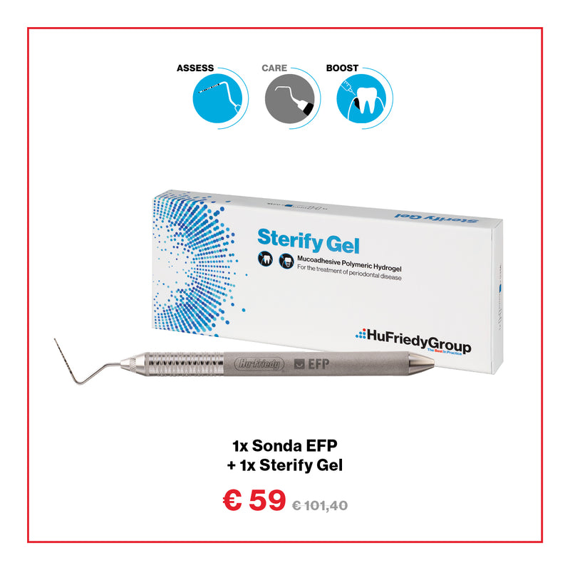 Sterify Gel - Starter Pack + EFP Probe, single ended, #6h handle