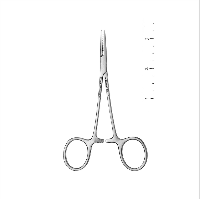 Pinzetta emostatica Halsted-Mosquito #4 dritta 12cm - H4