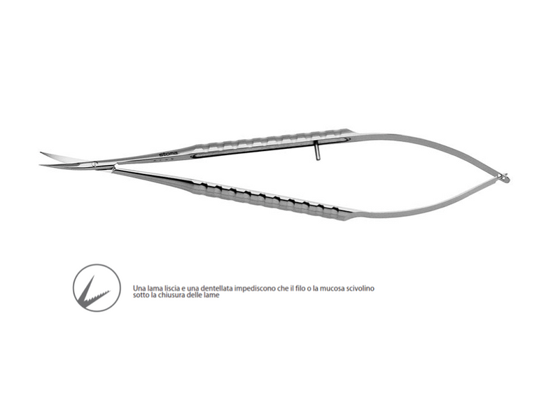 Microforbici, curve 16cm, extra fine - ST-13555.16